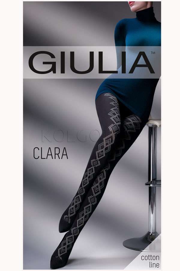 Колготки жіночі з візерунком GIULIA Clara 200 model 2